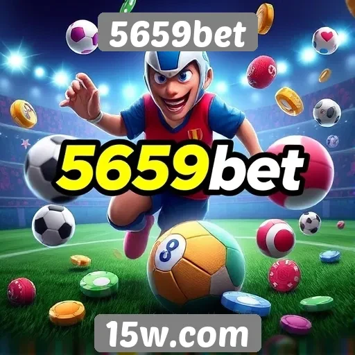 Variedade de jogos disponíveis em 5659bet