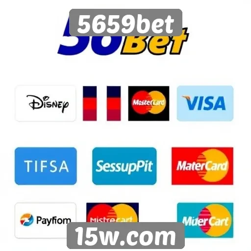 Métodos de pagamento disponíveis no 5659bet